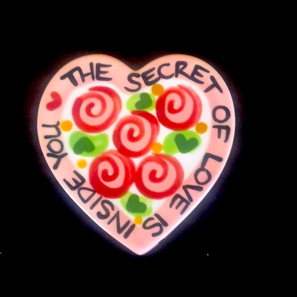 Anthropologie Other - Vintage Anthropologie Glazed Ceramic Ring Box and Catch-All Dish NEW!